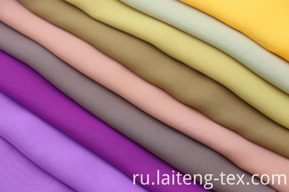 100% полиэстер, мульти-шифоновая ткань 100% Polyester Hi-Multi Chiffon Fabric